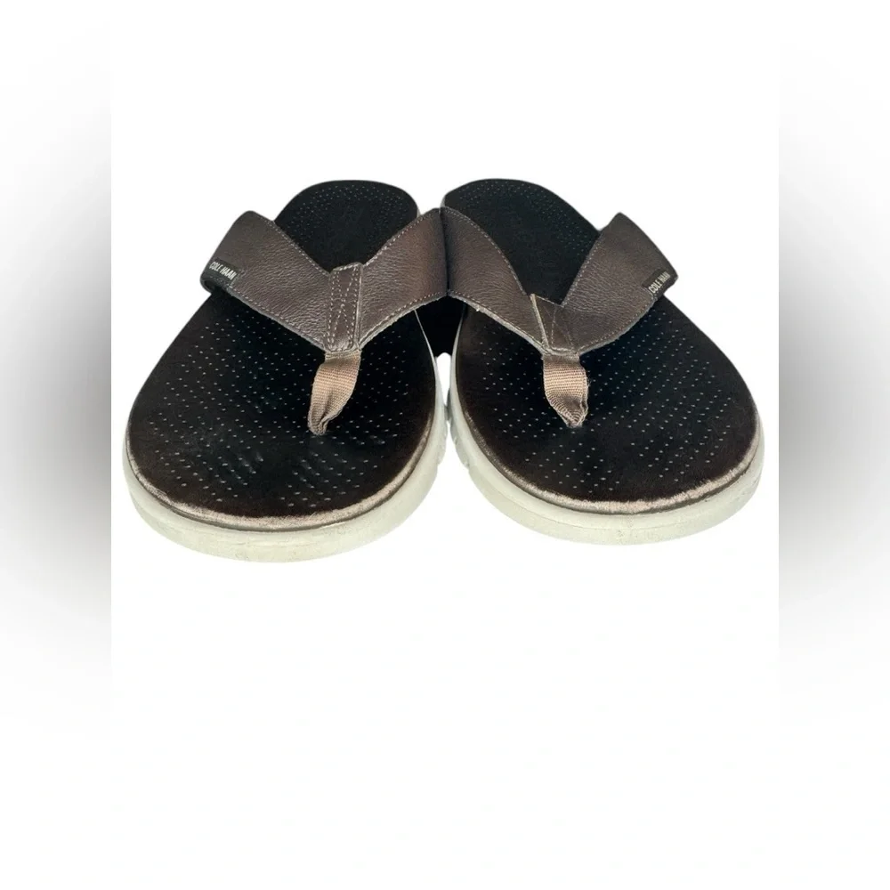 Cole Haan Zerogrand Leather Sandal Mens Size 10 Brown